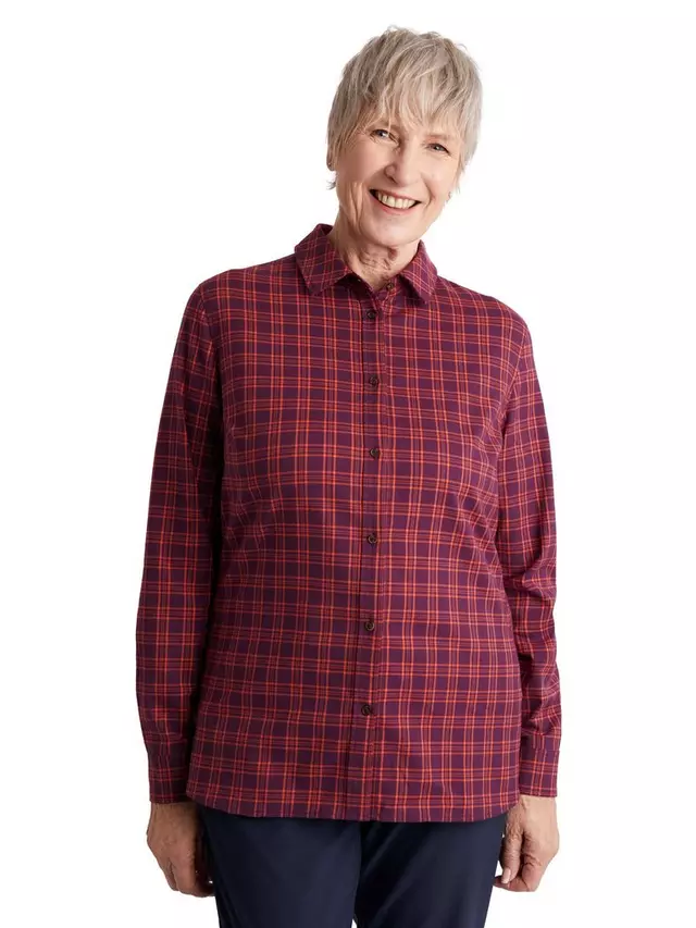 

Рубашка Rohan Women's Coast Long Sleeve, цвет blackberry purple