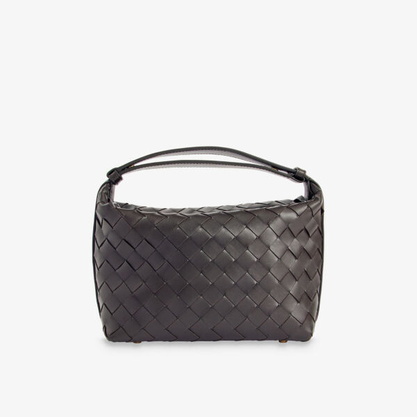 

Wallace мини кожаная сумка через плечо Bottega Veneta, золотой