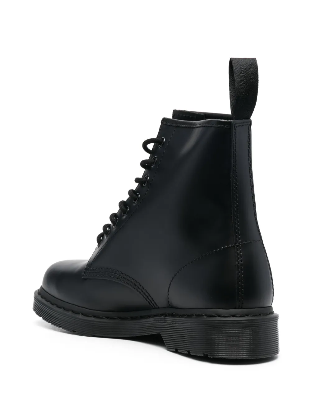 Мужские ботинки Dr. Martens из гладкой кожи на шнуровке, черный — фото 3