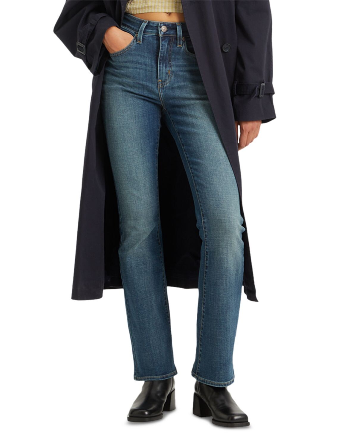 

Классические эластичные джинсы Bootcut 725 с высокой талией Levi's
