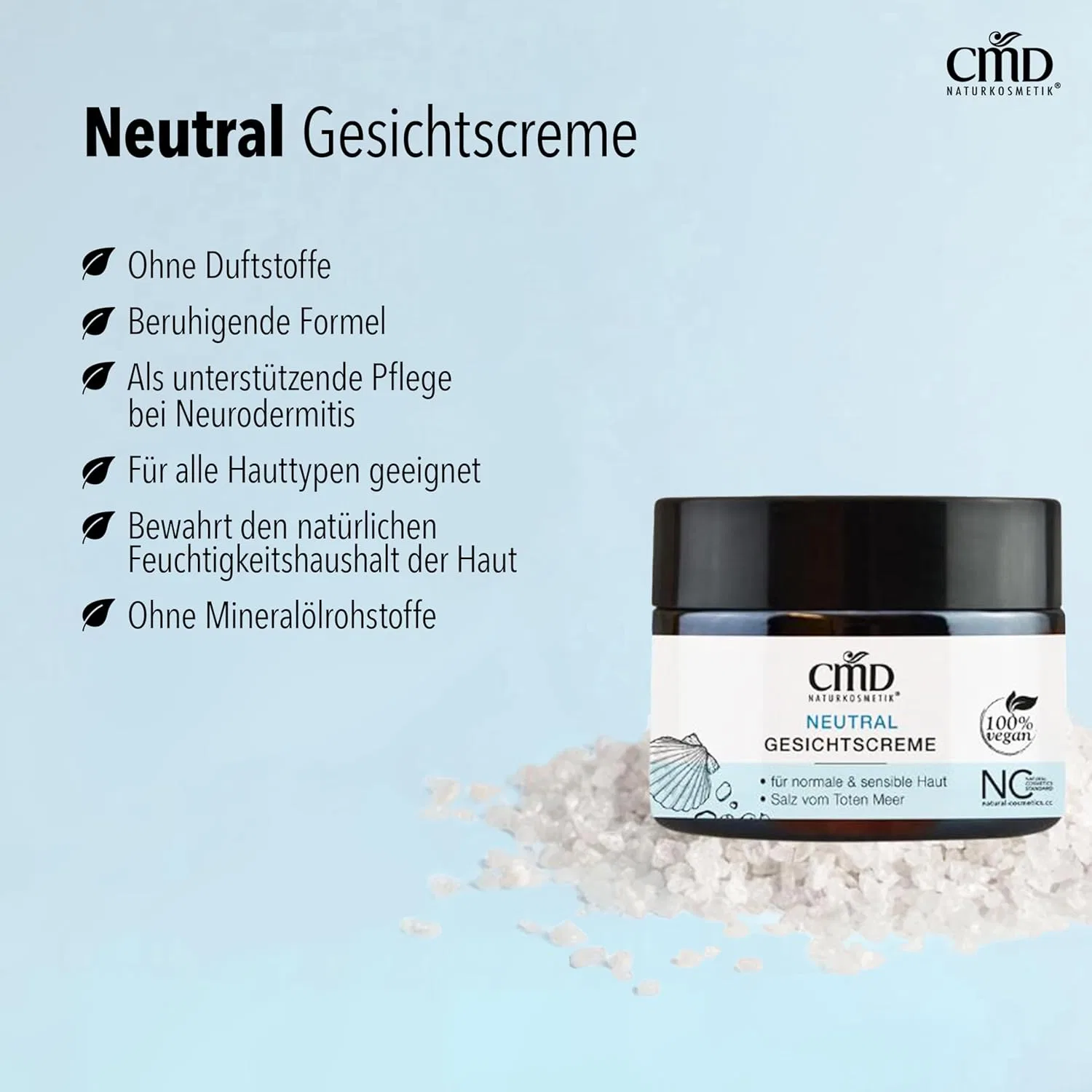 Крем для лица Cmd Naturkosmetik — Нейтральный Gesichtscreme Neutral — фото 3