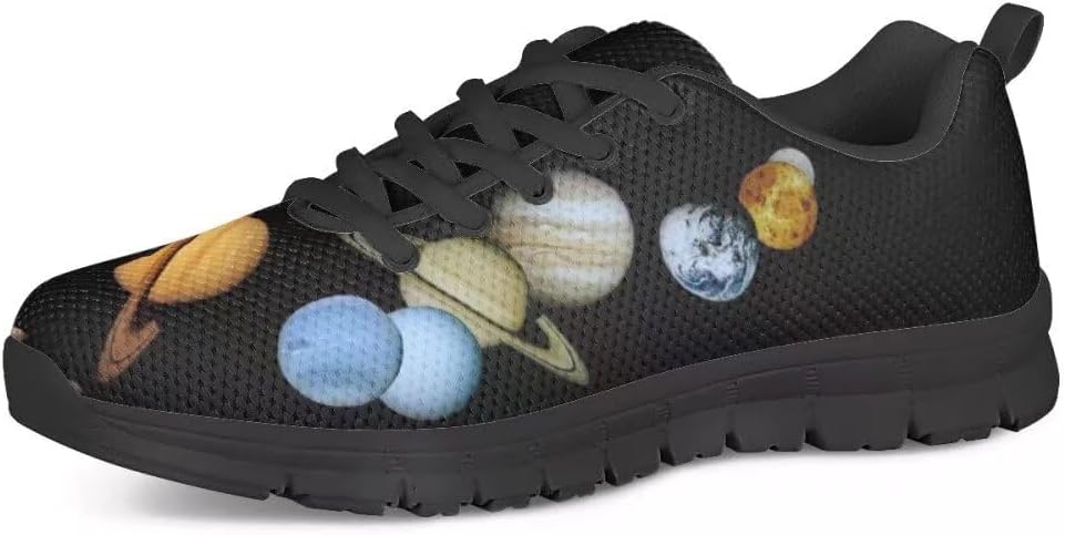 

Мужские кроссовки PinUp Angel с принтом «Крутая галактика», для прогулок и бега, повседневные, на шнуровке, из сетчатого материала, Planet Galaxy D