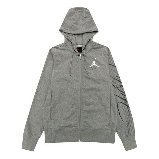 

Толстовка Men's Air Jordan Zipper Gray, серый