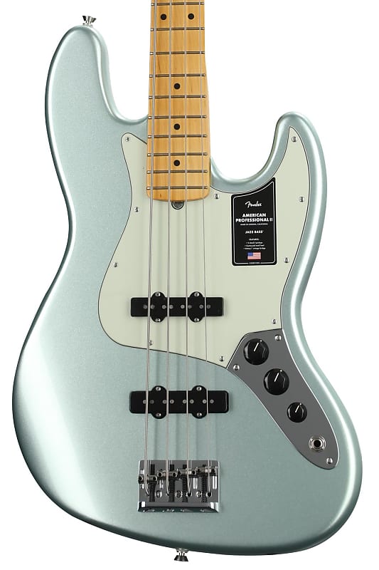 

Басс гитара Fender American Professional II Jazz Bass - Mystic Surf Green with Maple Fingerboard