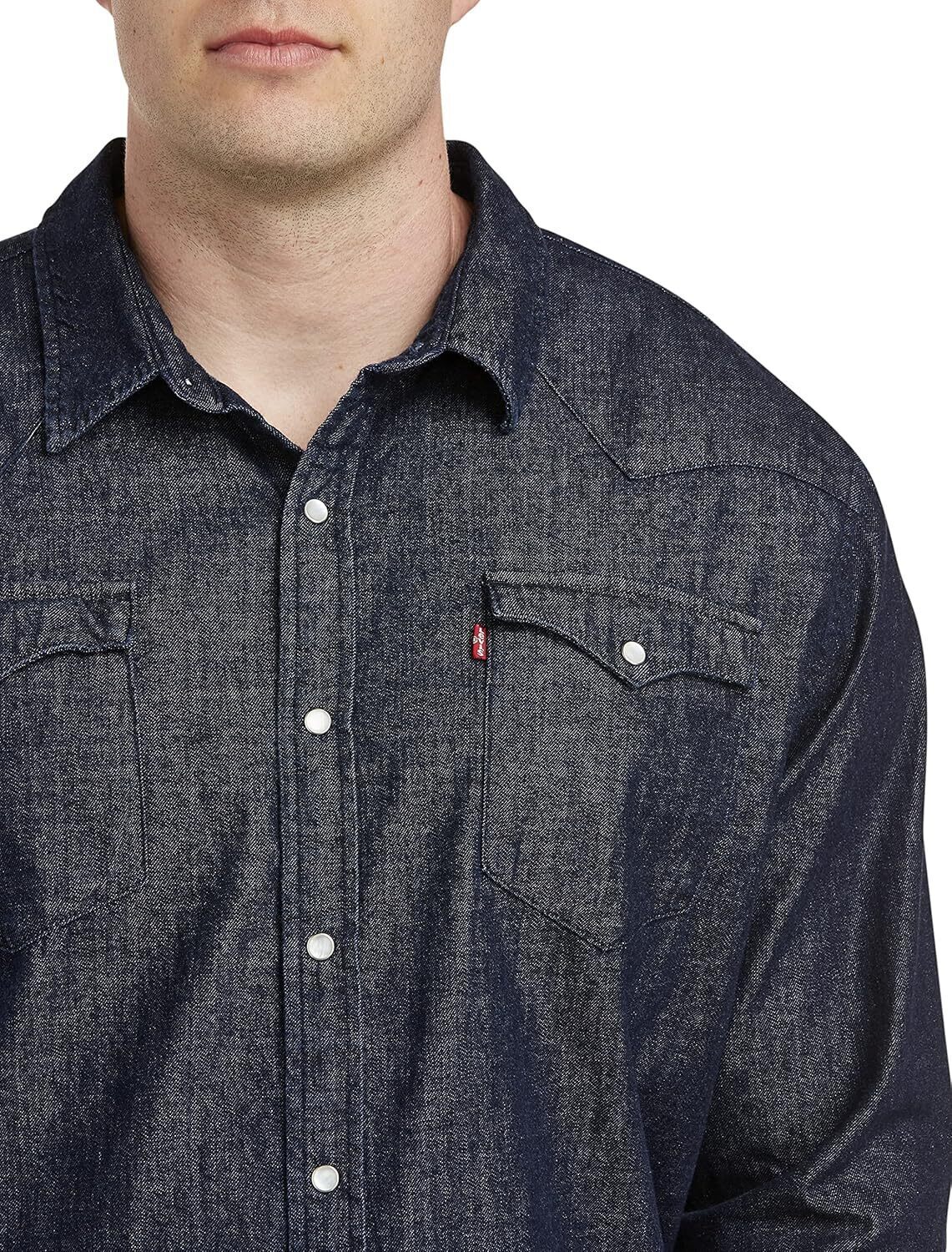 Мужская классическая рубашка в стиле вестерн Levi's (также доступна в размерах Big и Tall), (New) Red Cast — фото 3