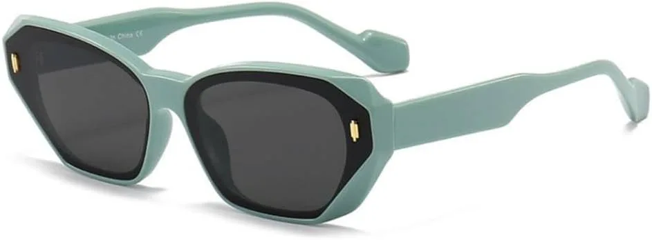 

Ретро-солнцезащитные очки 2027 года для женщин, винтажные солнцезащитные очки с защитой от УФ-излучения UV400, модные аксессуары для очков, заклепки MTZJH, C3