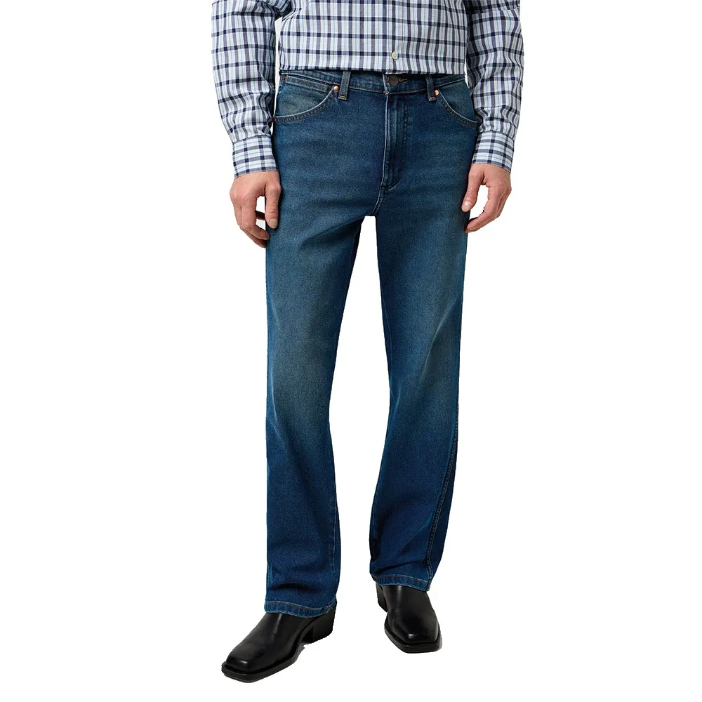 

Джинсы Wrangler Wrancher Bootcut, синий