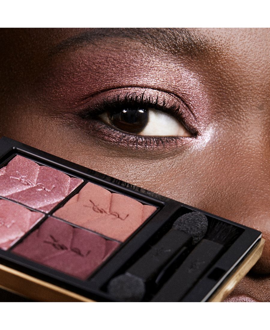 Мини-клатч для теней Couture Yves Saint Laurent, цвет 400 babylone roses - cool rosy — фото 3