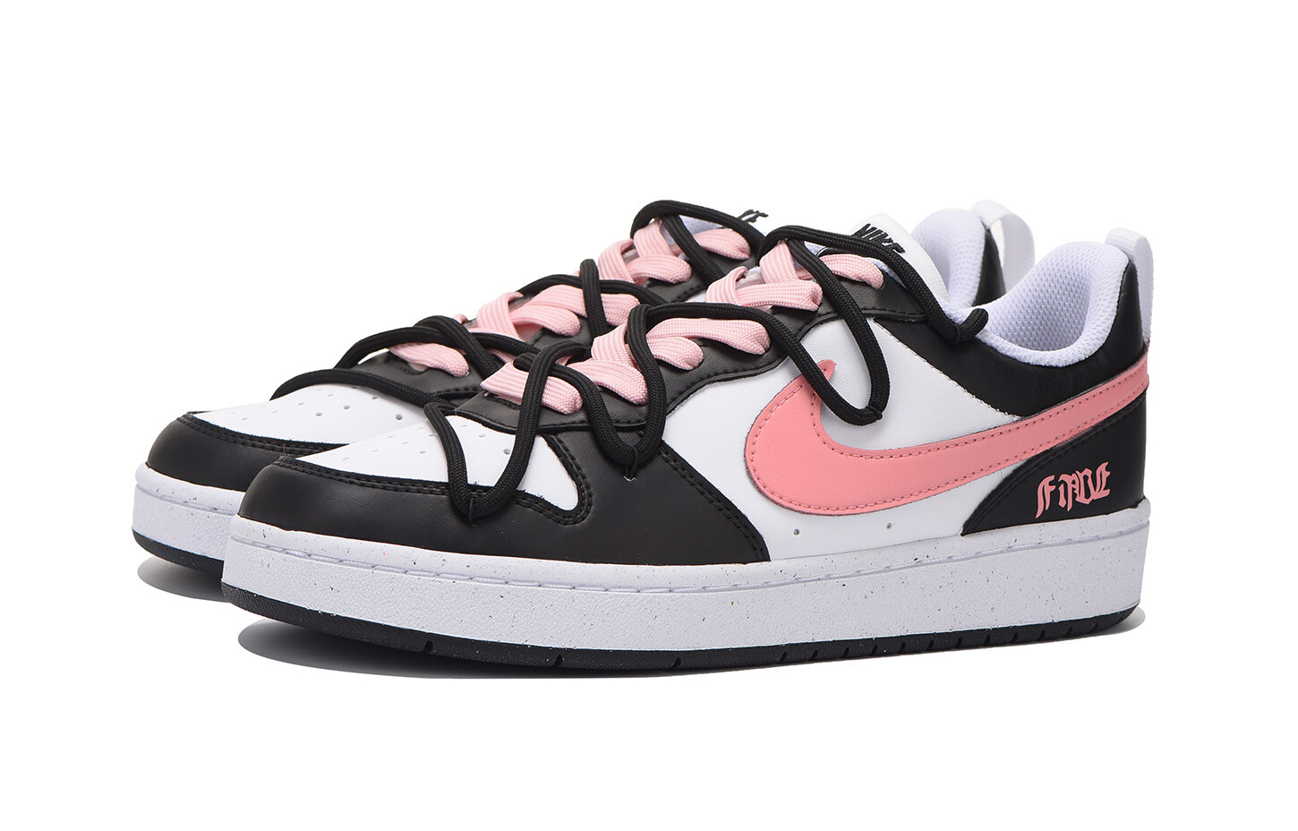 

Кроссовки Nike Court Borough Series Skateboard Shoes Women's Low-Top Pink