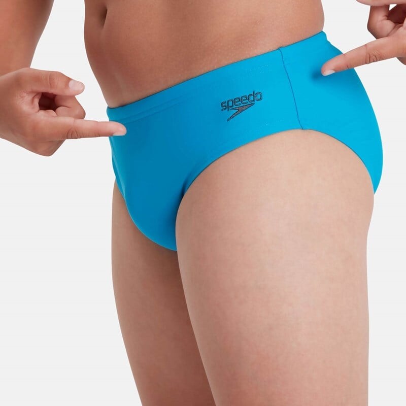 

Детские плавки с логотипом, длина 6,5 см, для мальчиков Speedo, голубой