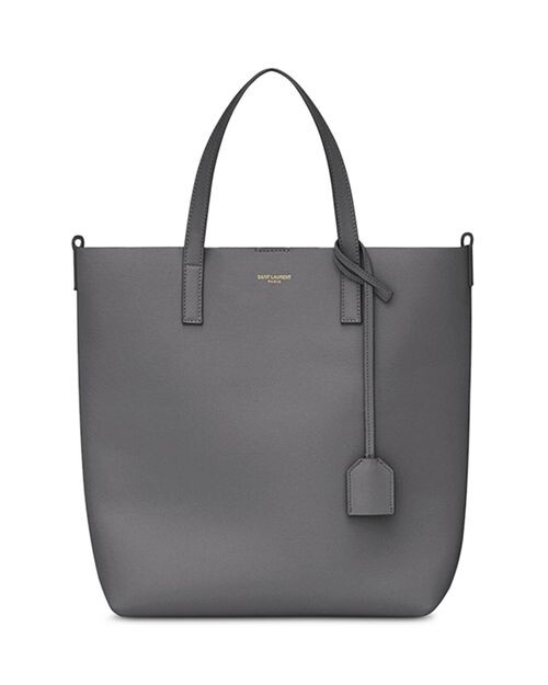 

Кожаная сумка-тоут Toy Shopping Saint Laurent Saint Laurent, цвет Gray