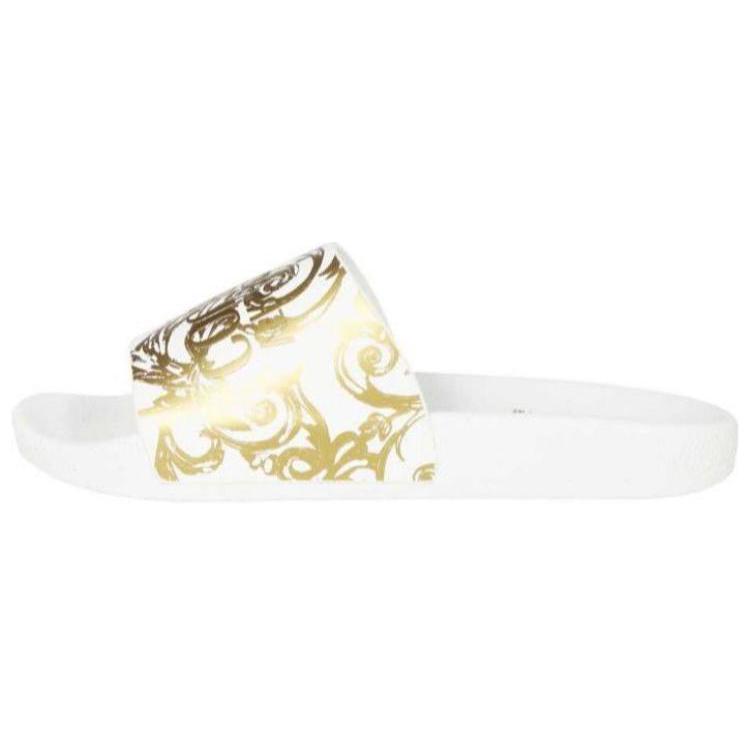 FANSIZHE Джинсы Кутюр Слайдеры Женские Белые VERSACE