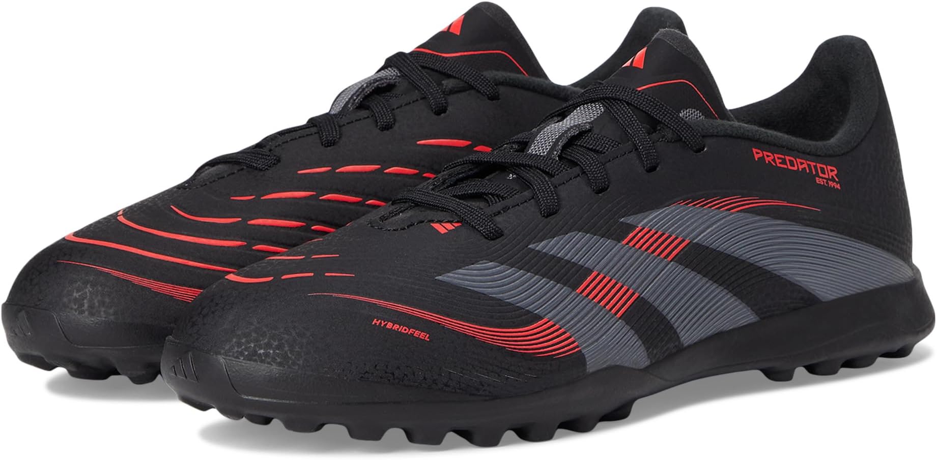 

Кроссовки Adidas Kids League Predator Turf Soccer Cleats, Black/Grey/Lucid Red