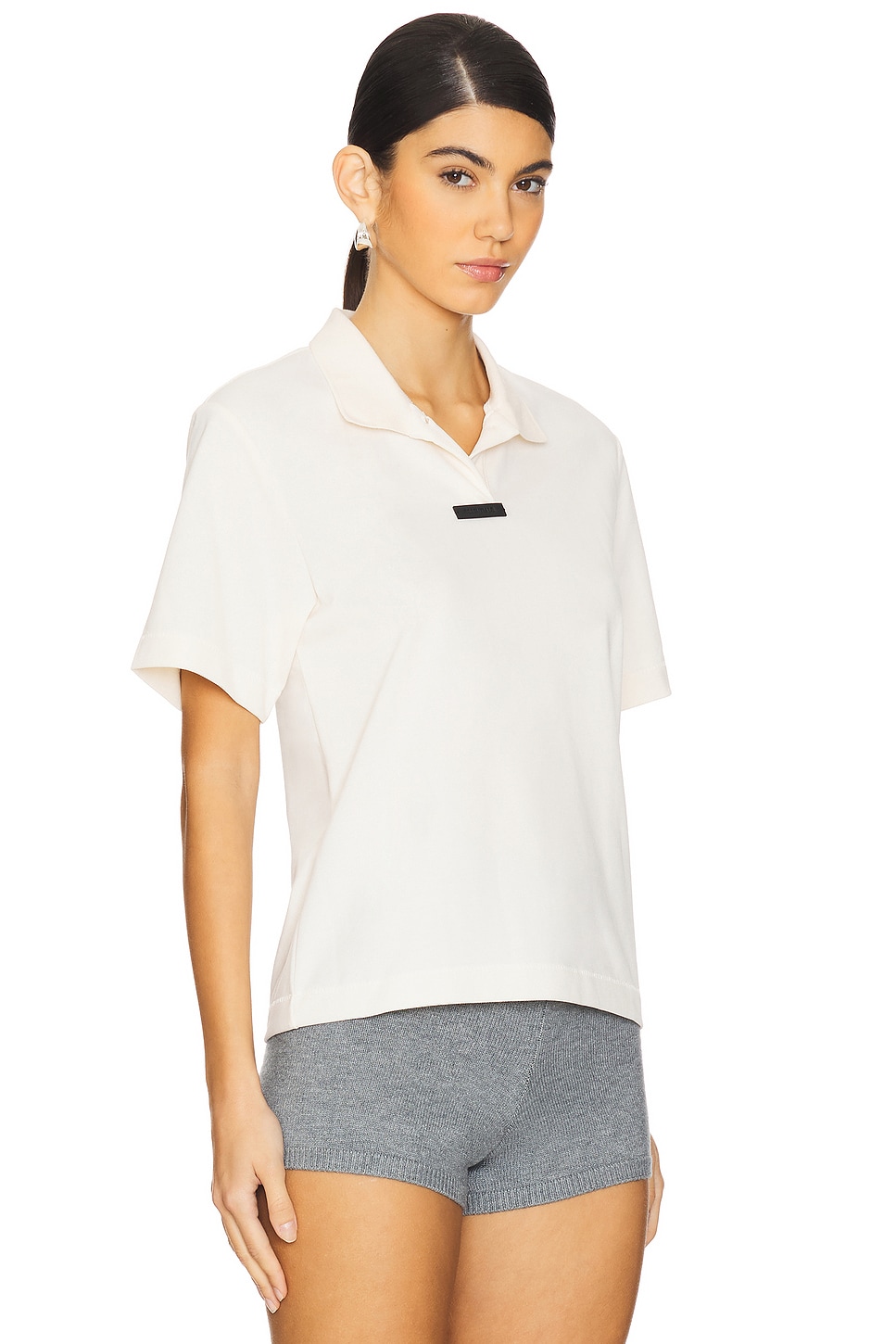 

Поло с короткими рукавами Fear Of God Essentials, цвет shell
