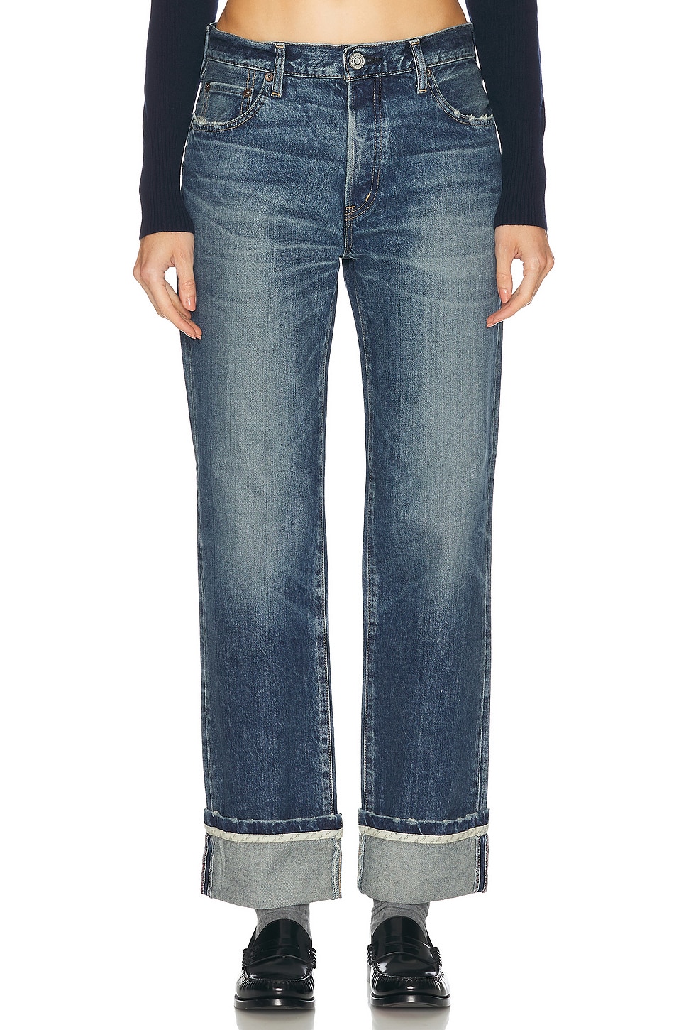 

Джинсы женские Moussy Vintage, синий