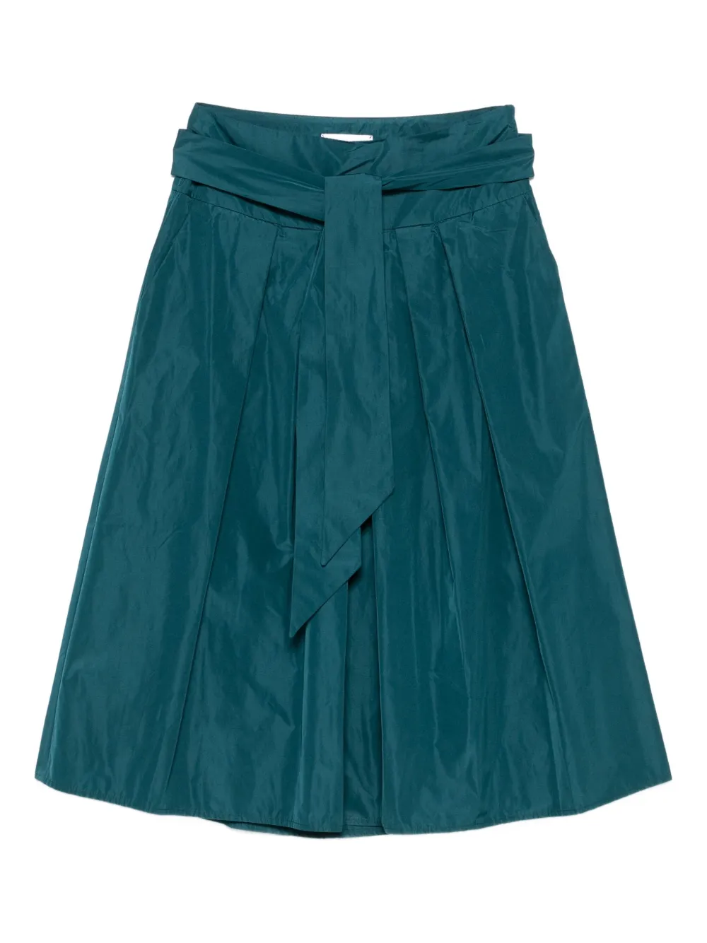 

Юбка с поясом и складками Niu, синий