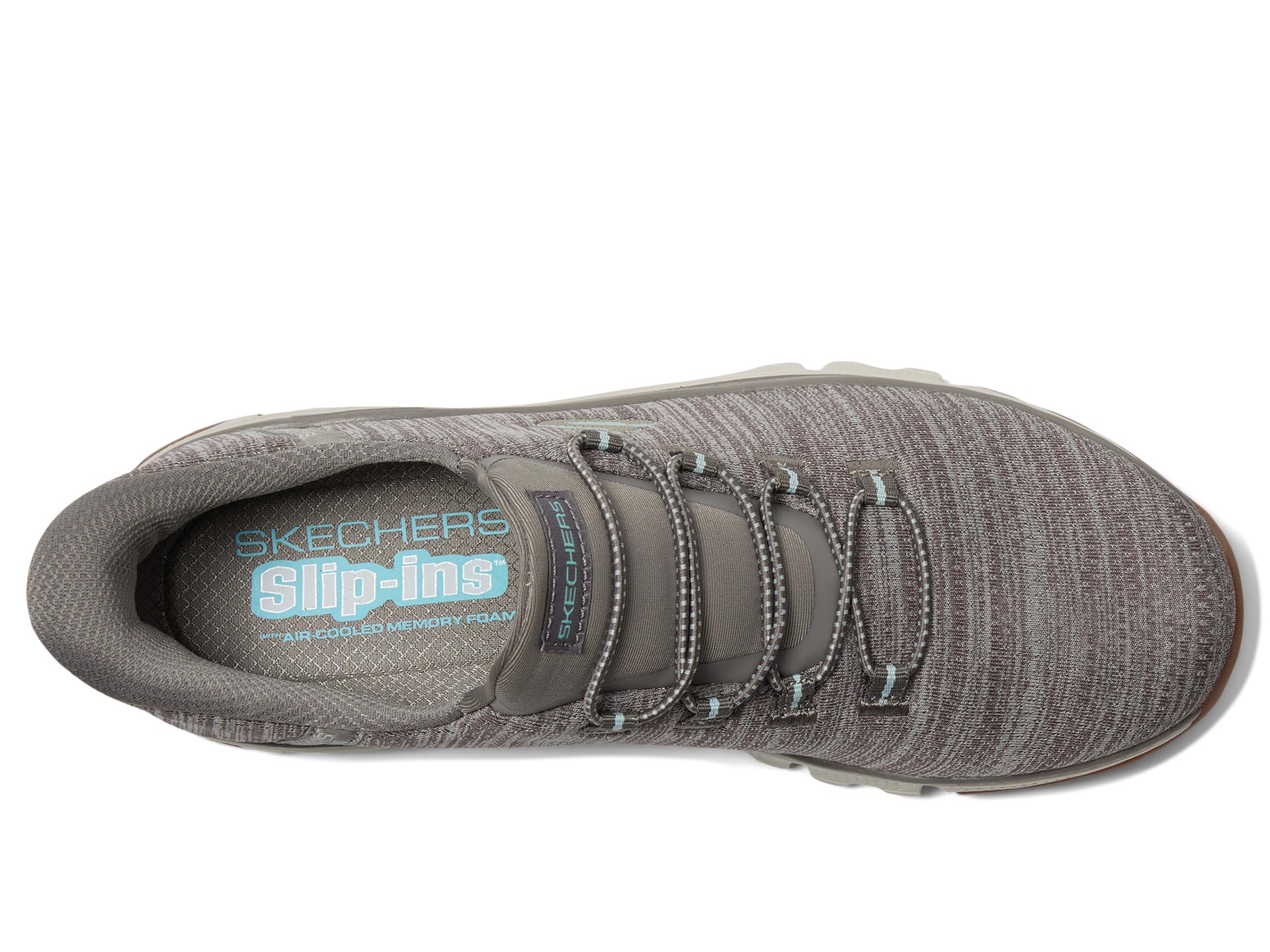 Кроссовки SKECHERS Summits At Sespe Hands Free Slip-Ins, Brown Multi — фото 2