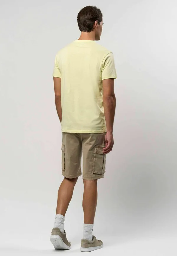 Базовая футболка umcem U.S. Polo Assn., Wax Yellow — фото 3