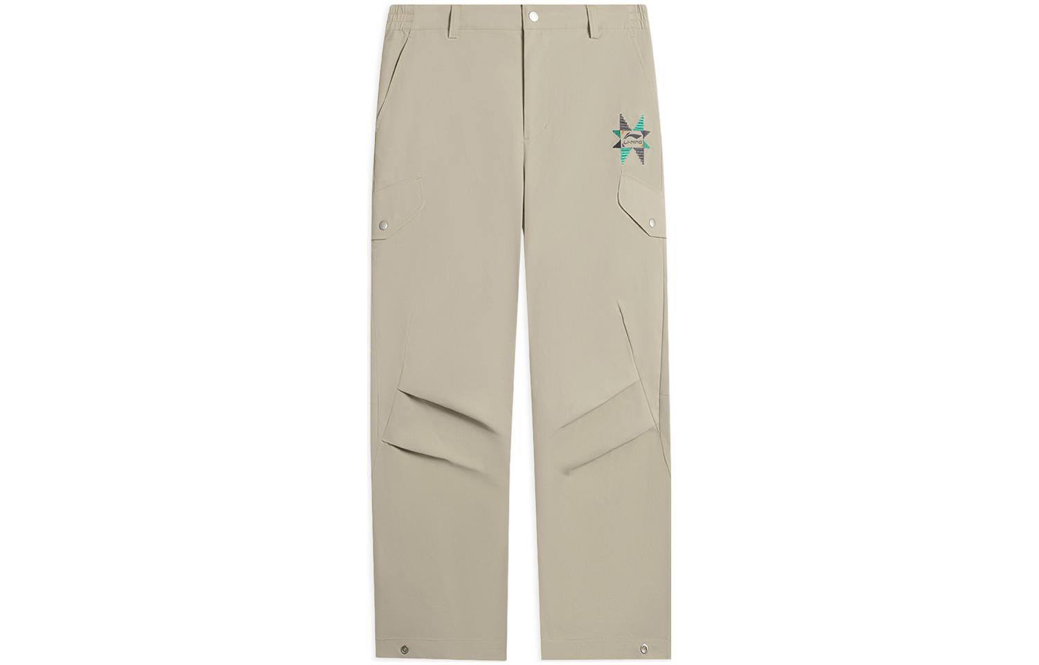 

LiNing Повседневные брюки мужские хаки