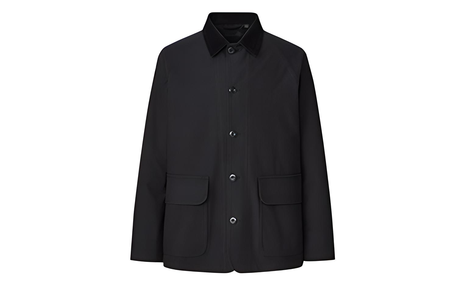 

UNIQLO Куртка унисекс черная, Black
