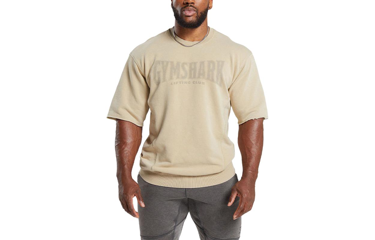 

GYMSHARK Футболка мужская бежевая