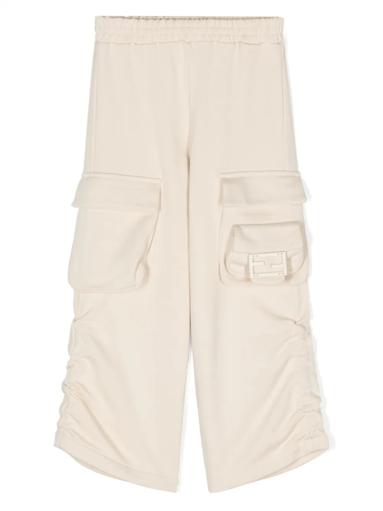 

Брюки карго с логотипом Fendi Kids, нейтральный