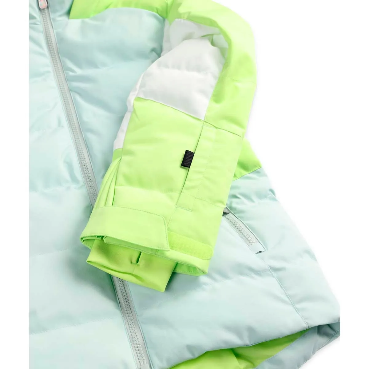 Детская лыжная куртка Zadie Synthetic Down Spyder, бирюзовый — фото 4