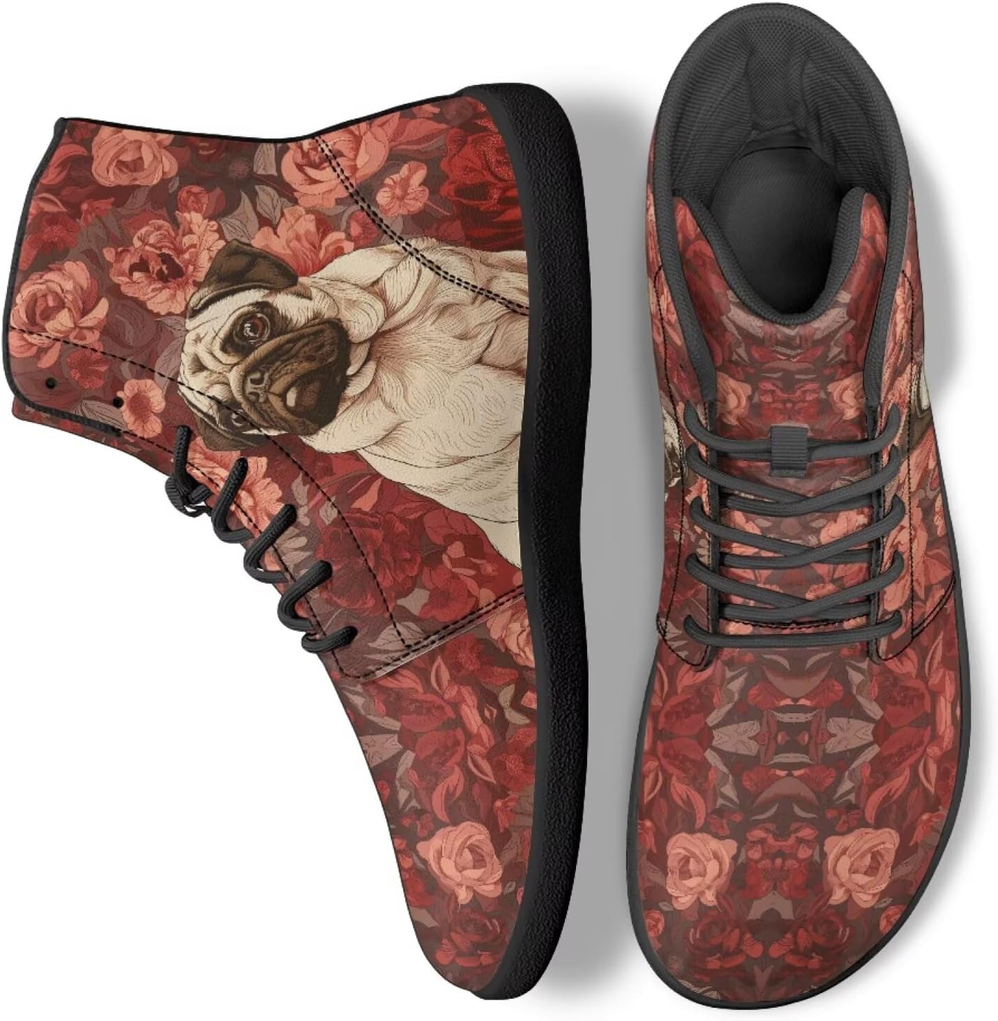 

Унисекс, женские и мужские прогулочные туфли из искусственной кожи, рабочая обувь, офисная деловая обувь, спортивные кроссовки для бега Ecaestolph, красный