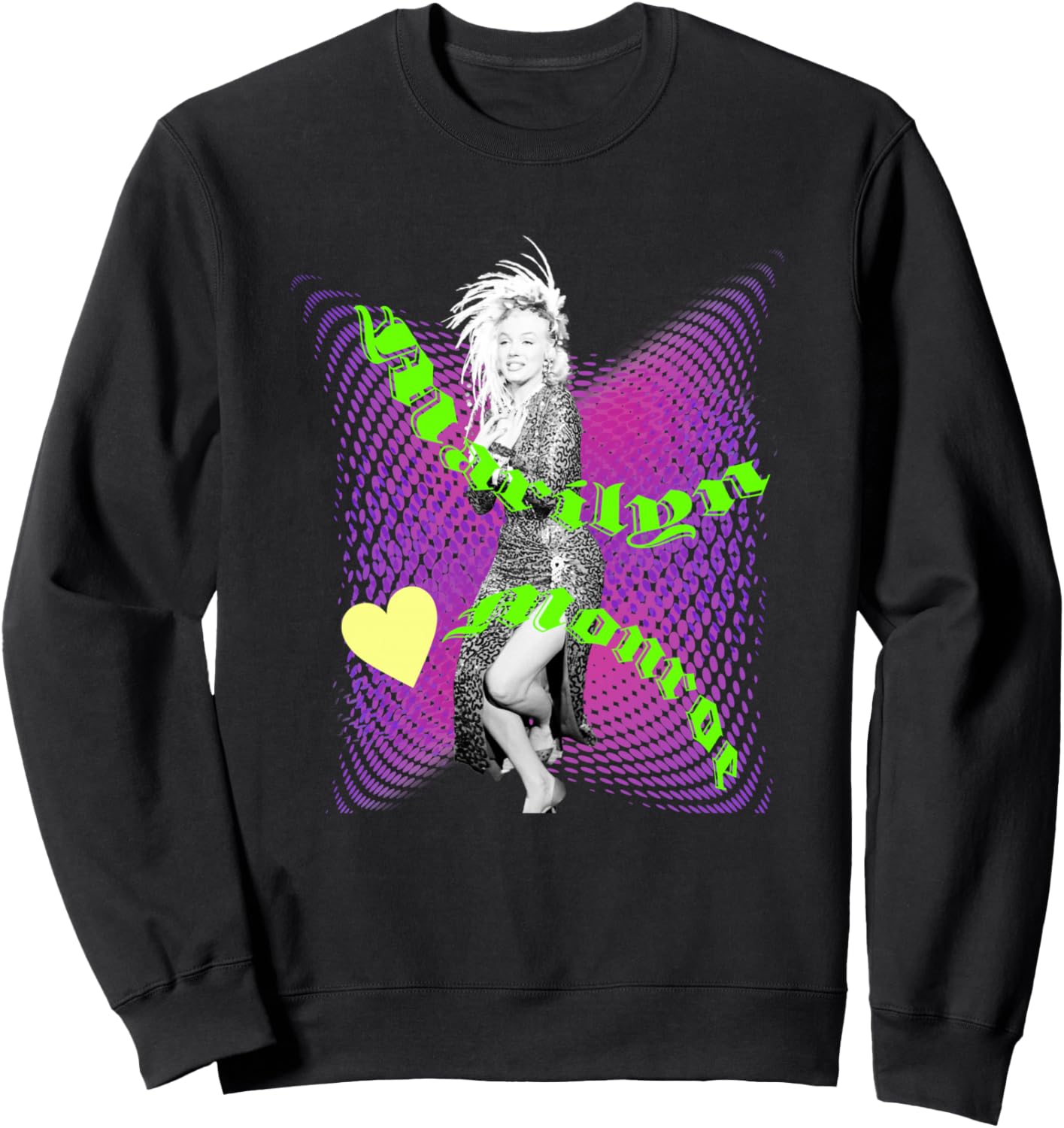 

Толстовка Marilyn Monroe027, черная Great Moment Store