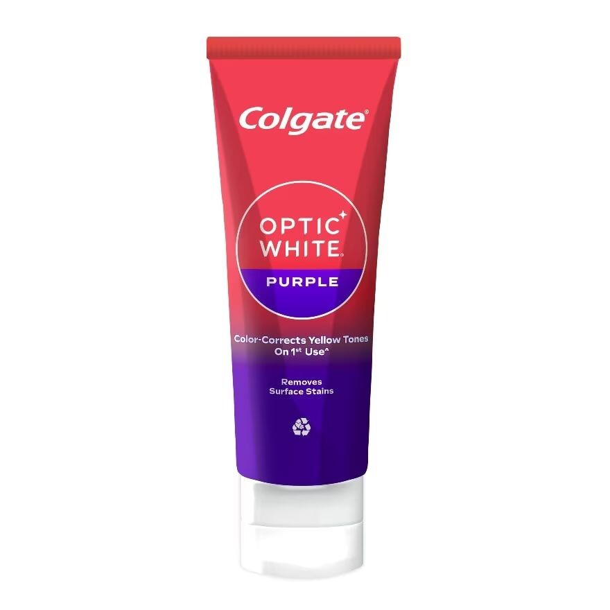 

Colgate Зубная паста Optic White Purple 100 г, White