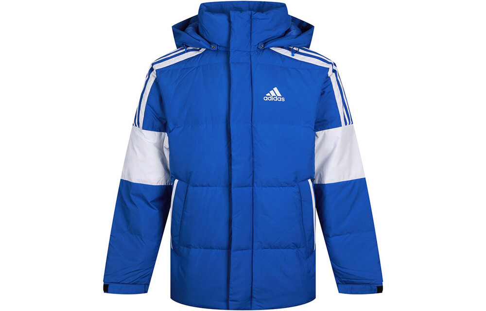 

Пуховик мужской синий Adidas, синий