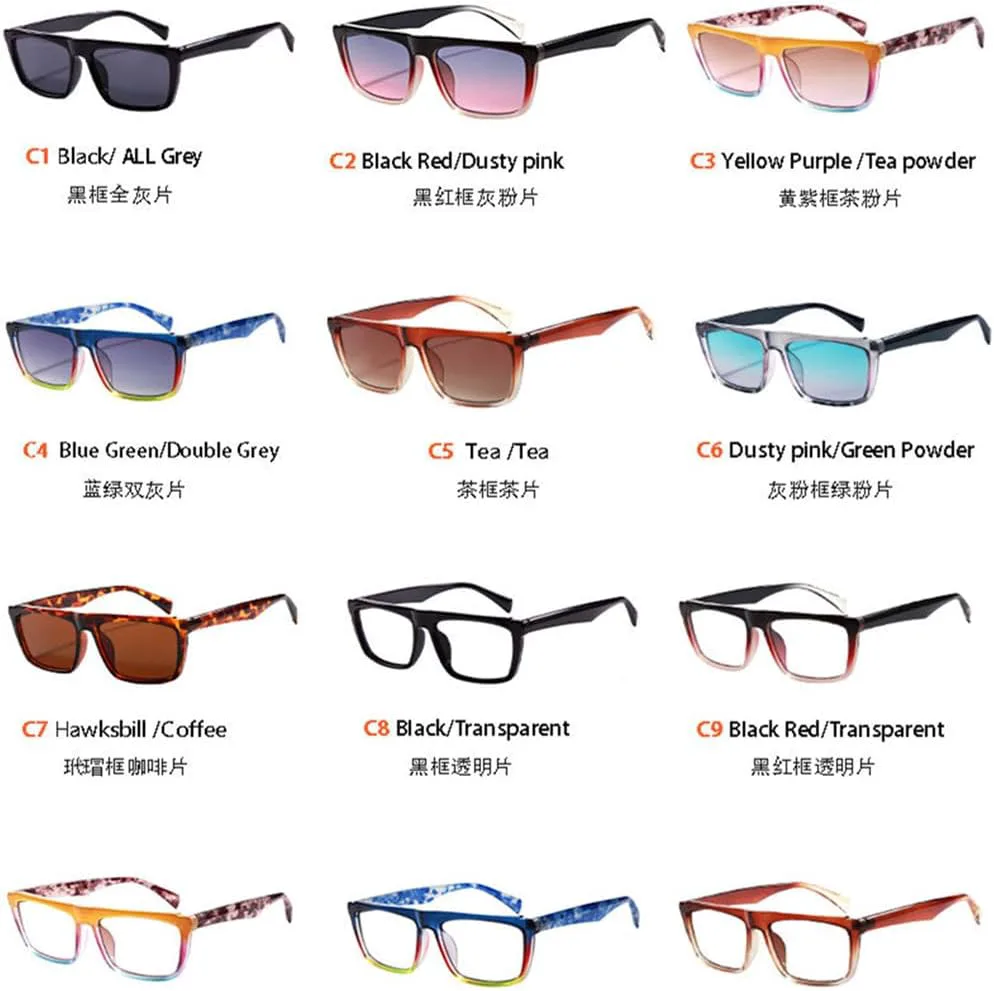 

Солнцезащитные очки UV400 с градиентом в стиле панк, конфетные цвета, для женщин и мужчин, для бега и занятий спортом на открытом воздухе UYPTK, M6245-c7