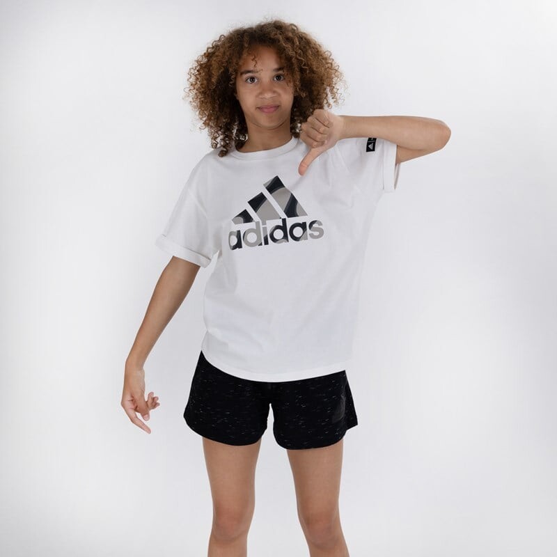 

Детская футболка с рисунком Adidas, белый
