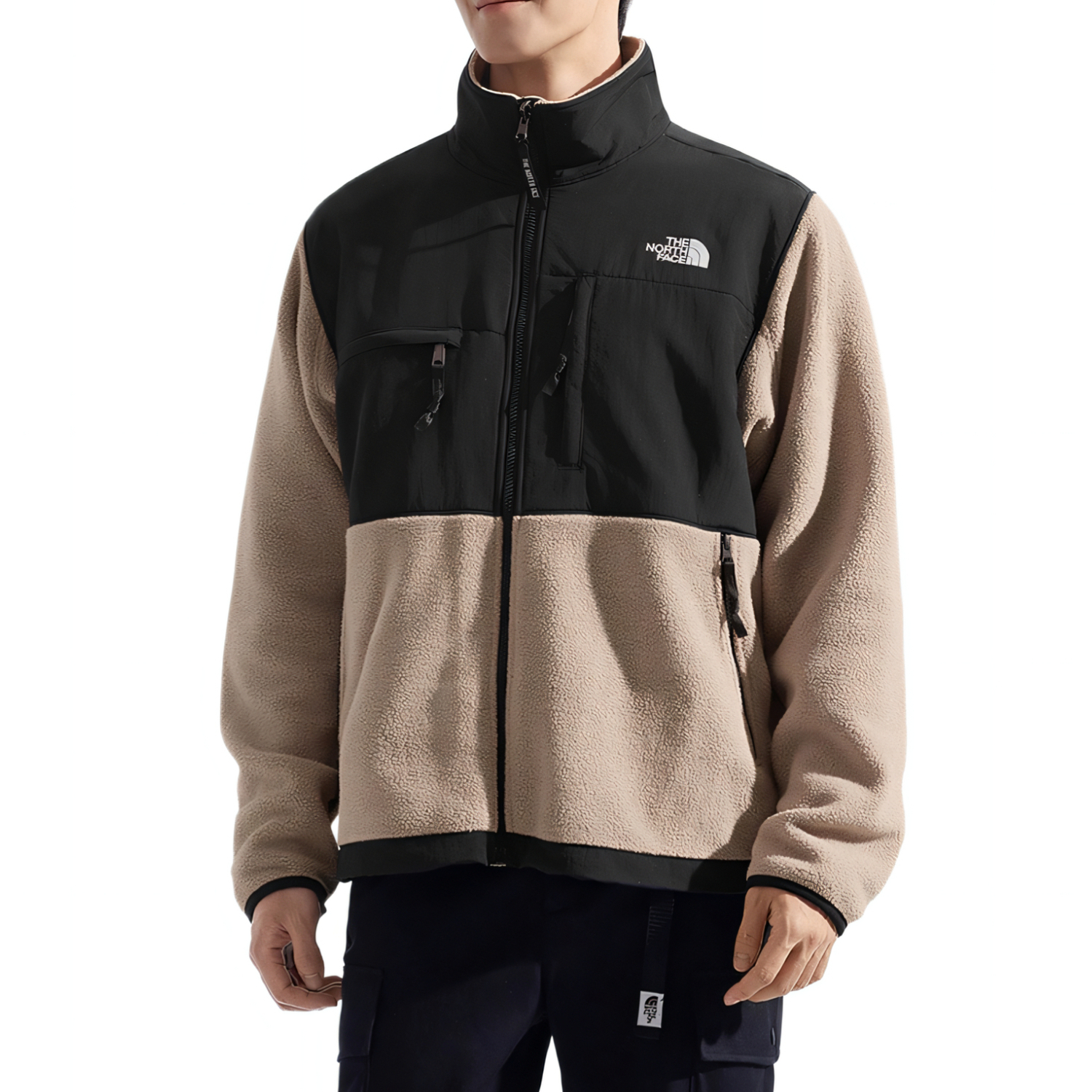 

THE NORTH FACE Куртка Denali с бархатистой текстурой мужская каменный загар, DHO/Stone Tan