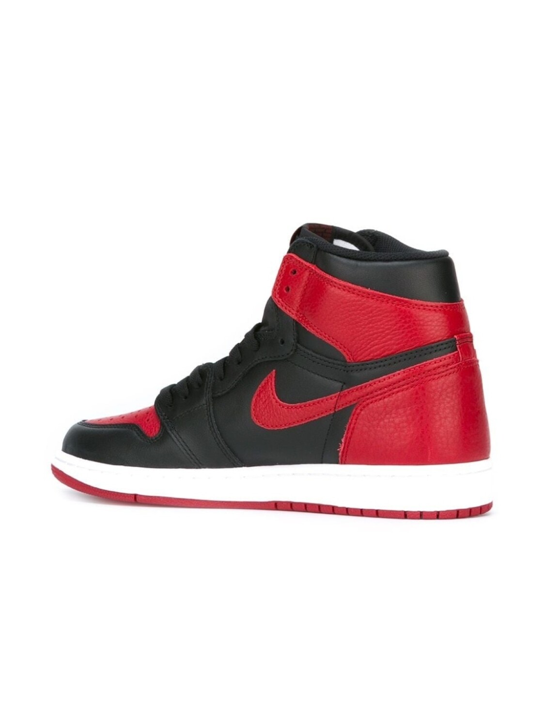Кроссовки Air 1 Retro High OG Banned / Bred Jordan, красный — фото 3