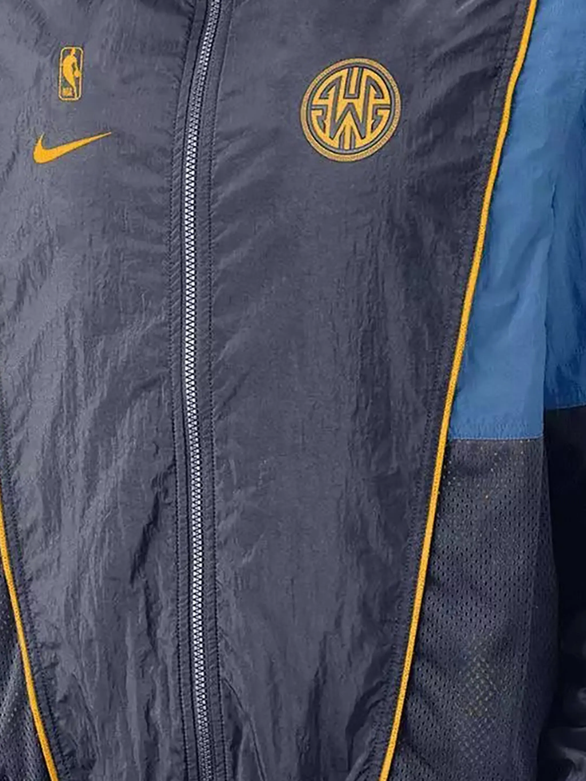 Куртка Golden State Warriors из коллаборации с NBA Nike, темно-синий — фото 2