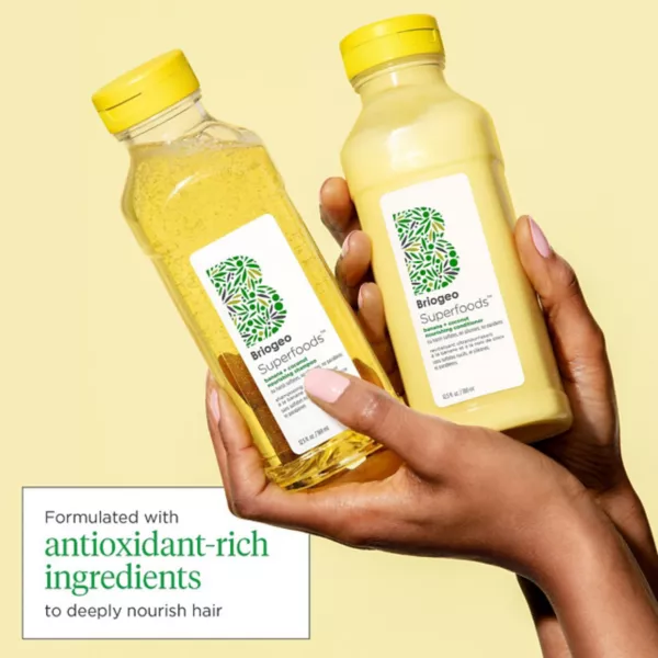 Briogeo Superfoods Banana + Coconut: Питательный дуэт шампуня и кондиционера для сухих волос — фото 2