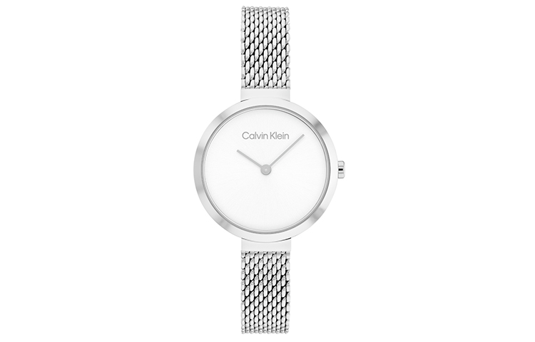 

Calvin Klein Часы Eternal Collection Wrist Watch Quartz Movement Stainless Steel Strap 28mm White Dial Women's Watch