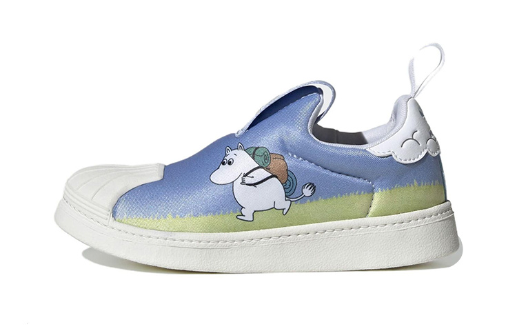 

Кроссовки Adidas Moomin X Superstar 360 J 'Moomintroll'