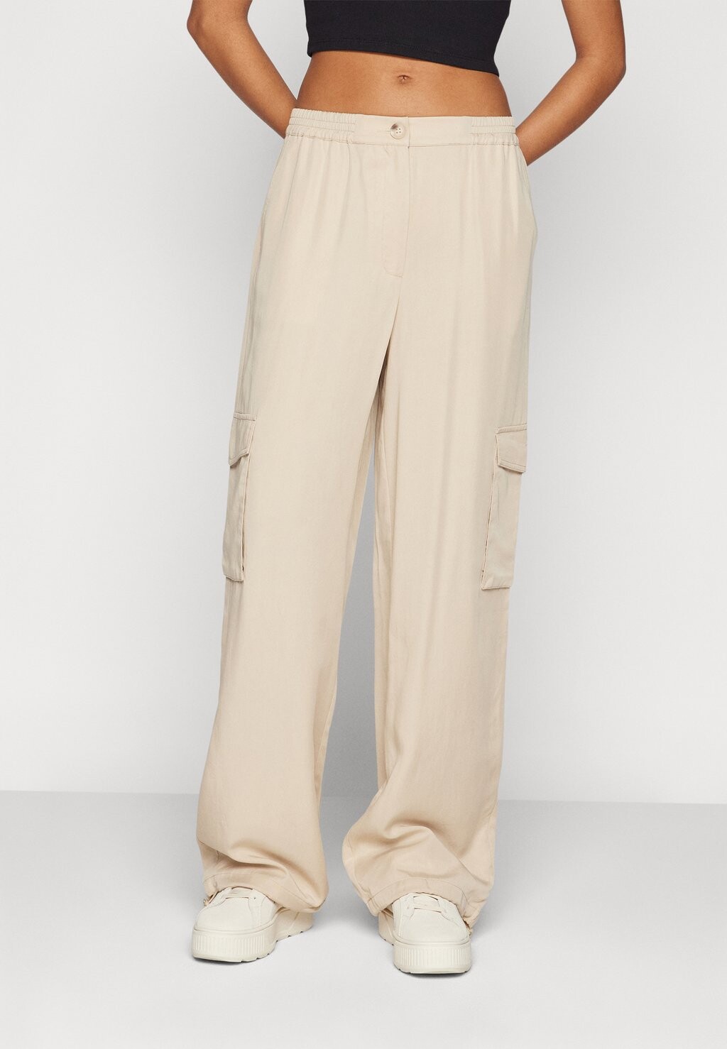

Брюки карго YASBAMBOO PANT, цвет irish cream