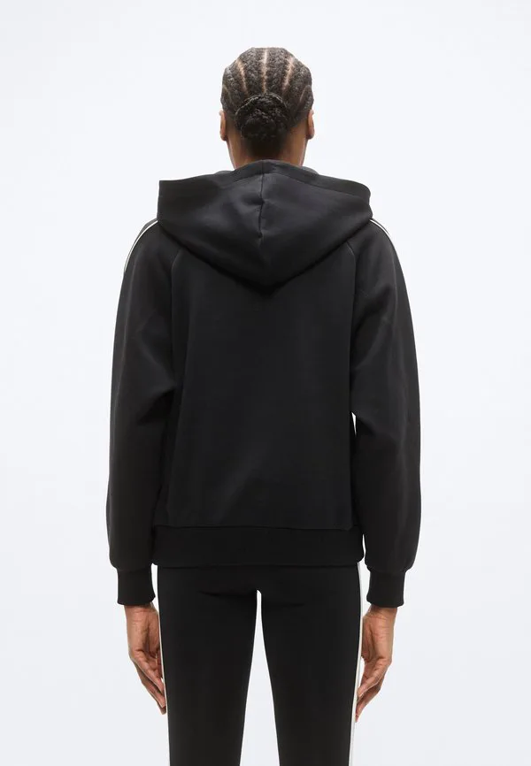 Толстовка стадиона Adidas Sportswear, Black/Off White — фото 3