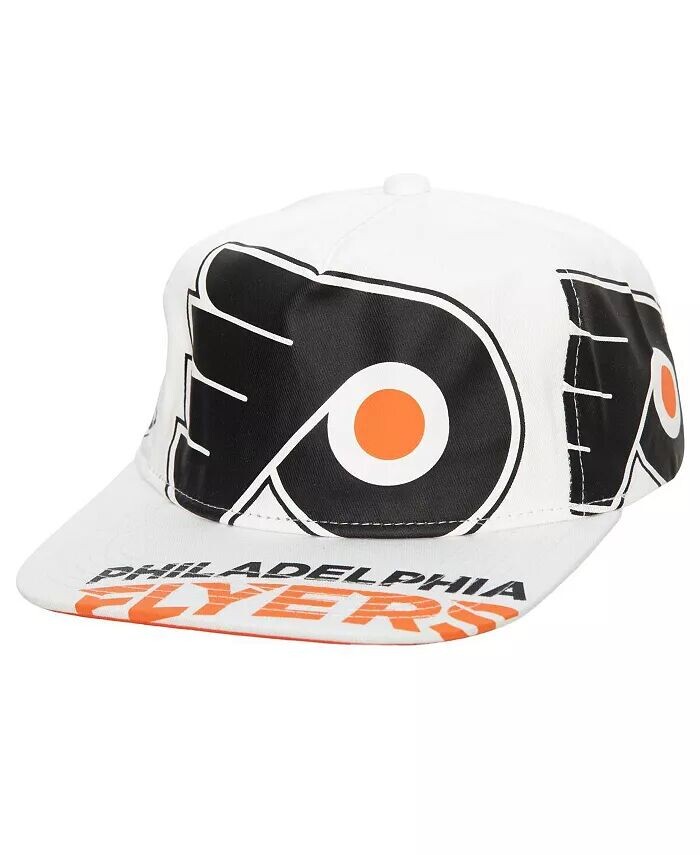 

Мужская белая кепка Philadelphia Flyers In Your Face Snapback Deadstock Mitchell & Ness, белый