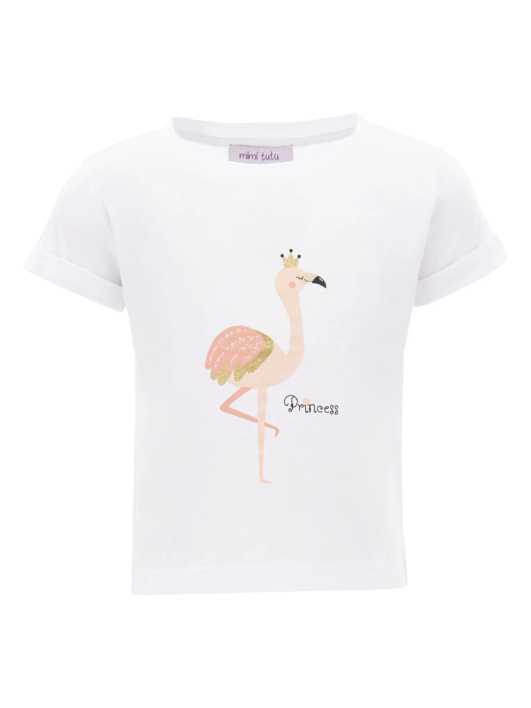 

Футболка с принтом Mimi Tutu, белый