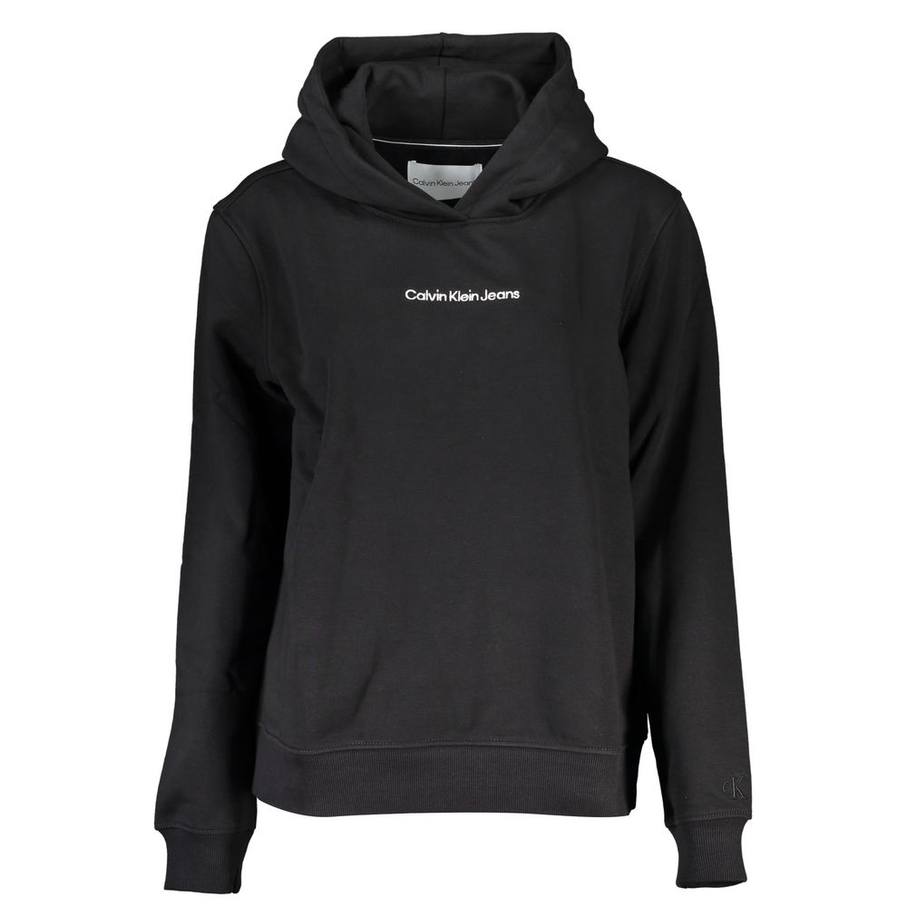 

Черный хлопковый свитер Calvin Klein