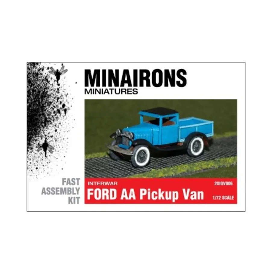 

Пикап Форд АА, Interwar - Vehicles (1:72) (Minairons Miniatures)