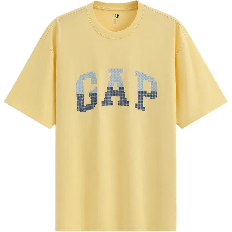 Футболка хлопковая GAP желтая