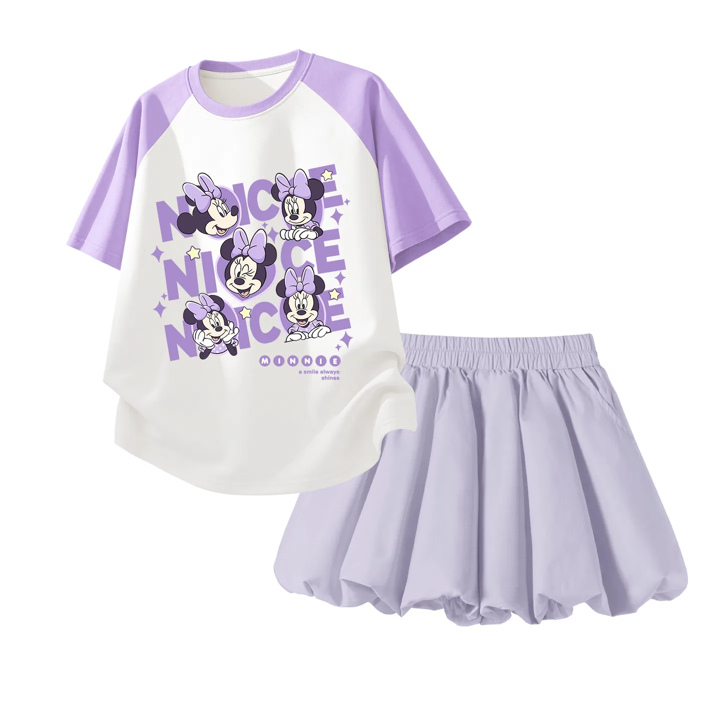 Детский спортивный костюм Disney Casual Sportswear 2 Piece Set Kids' фиолетовый