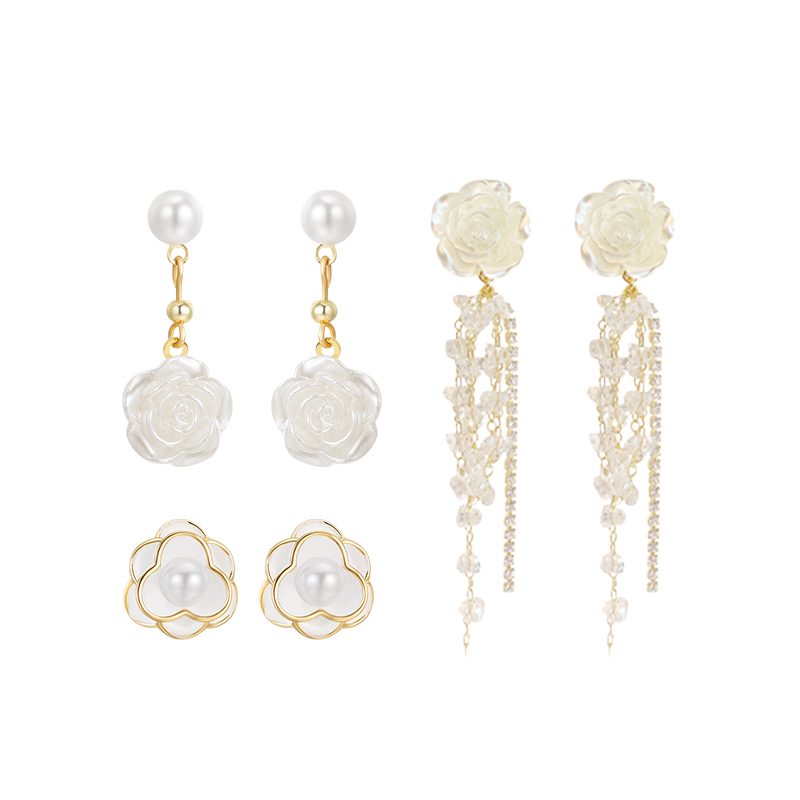 

CHIMERA Минималистичный стиль художественный стиль мягкая фея круглая бусина подвеска серьги для женщин