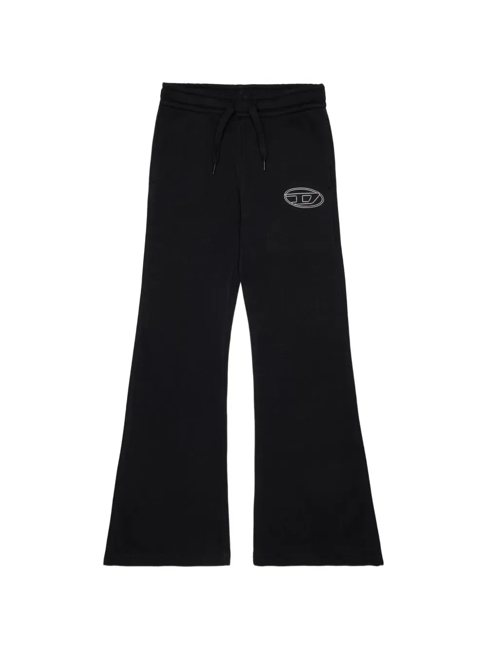 Расклешенные брюки Oval D Diesel Kids, черный
