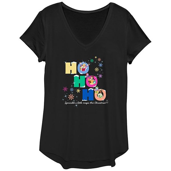 

Футболка с принтом Princess Aurora, Belle & Tiana Sprinkle a Little Magic This Christmas Disney